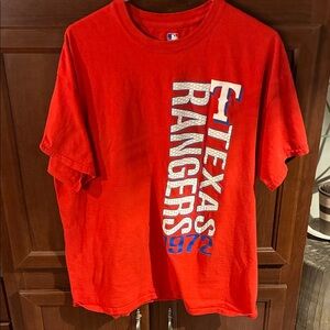 Genuine Merchandise Red Texas Rangers Kids Tee